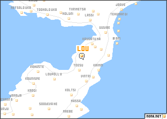 map of Lõu