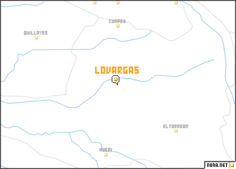 map of Lo Vargas