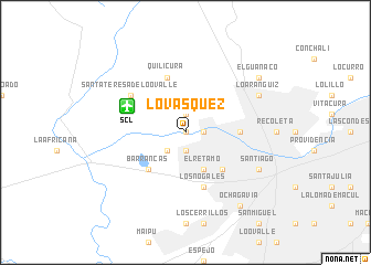 map of Lo Vásquez