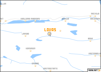 map of Lövås