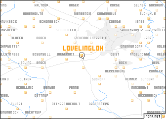 map of Lövelingloh