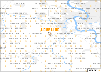 map of Löveling