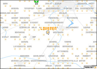 map of Loveren