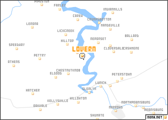 map of Lovern