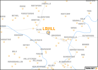 map of Lovill