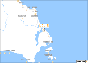 map of Lovis