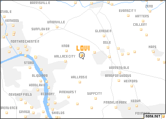 map of Lovi