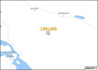 map of Lövlund