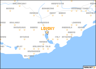 map of Lovoky