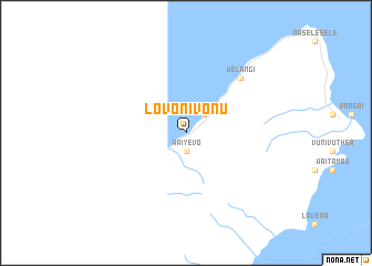 map of Lovonivonu