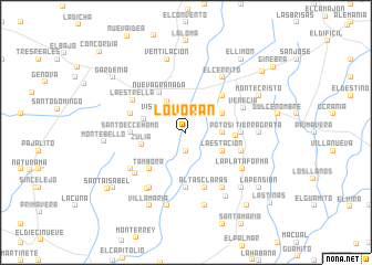 map of Lo Vorán