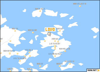 map of Lövö