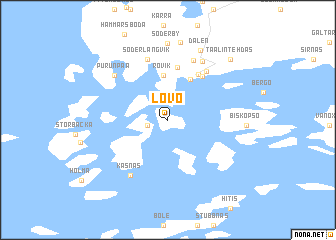 map of Lövö