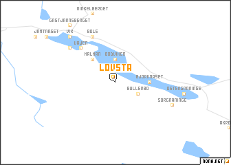 map of Lövsta