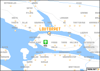 map of Lövtorpet