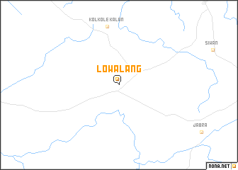 map of Lowālang