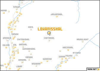 map of Lowānis Shāl