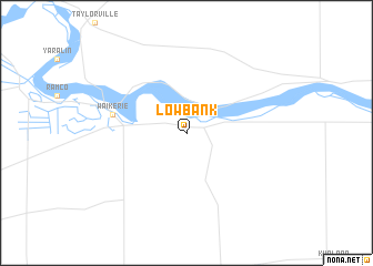 map of Lowbank