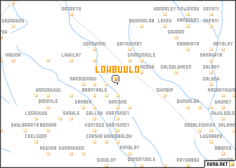 map of Low Buulo