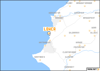 map of Lowca