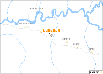 map of Lowedja
