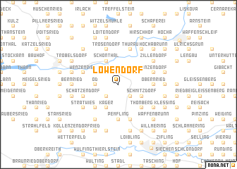 map of Löwendorf