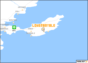 map of Lower Bayble