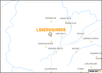 map of Lower Didimana