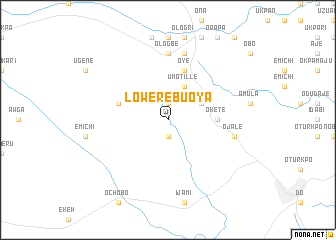 map of Lower Ebuoya