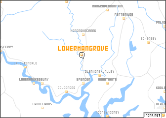 map of Lower Mangrove