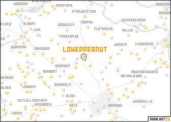 map of Lower Peanut