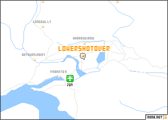 map of Lower Shotover