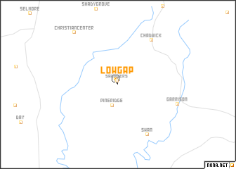 map of Low Gap