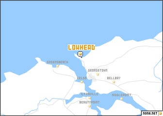 map of Low Head