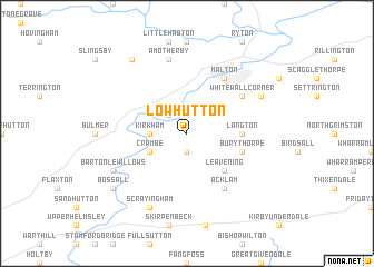 map of Low Hutton