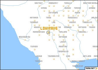 map of Lowiravé