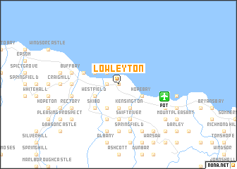 map of Low Leyton