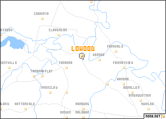 map of Lowood