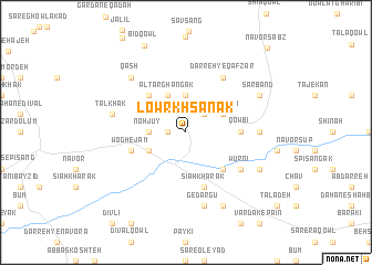 map of Lowrkhsanak