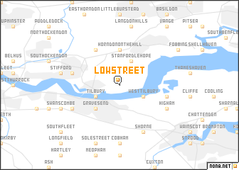 map of Low Street
