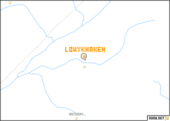map of Lowy Khākeh
