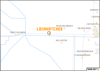 map of Loxahatchee