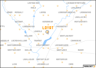 map of Loyat