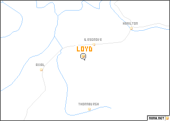map of Loyd