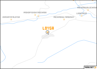 map of Loyga