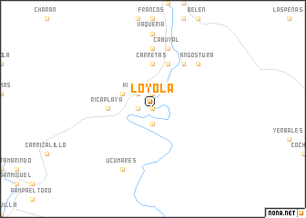 map of Loyola