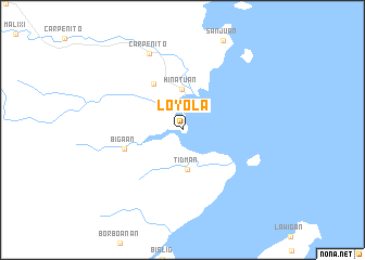 map of Loyola