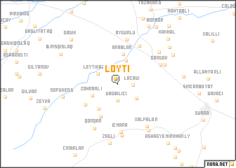 map of Löyti