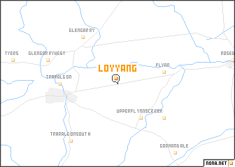 map of Loy Yang