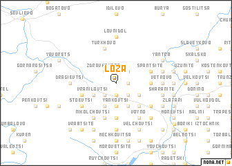 map of Loza